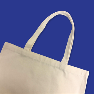Canvas Tote Bag - 100% Cotton, Size 14"x16"