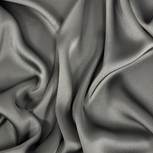 Georgette Fabric 8070 60", Dark Grey - 1 yard