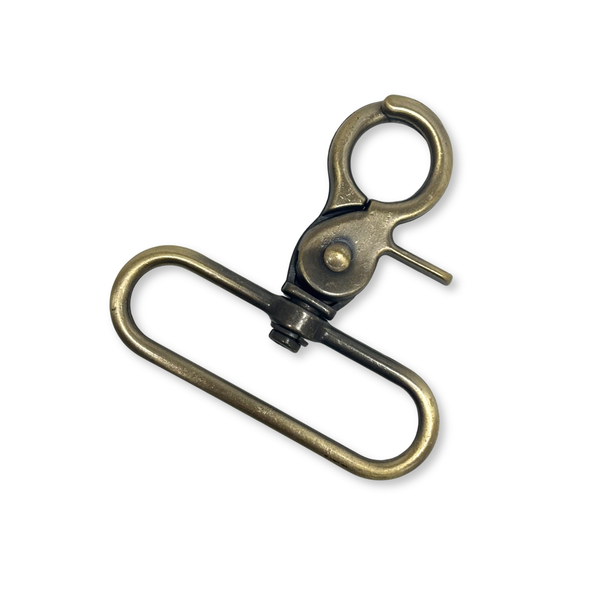 Snap Hook Bronce Antiguo 2", 50 mm – 2 piezas