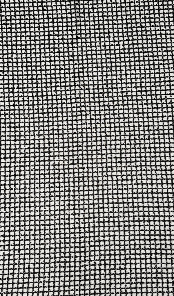 Tela Tulle de Encaje Bordada 65", Negro - 1 yarda