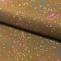 Tela Estampada de 100% Algodón 44" Speckled, Café - 1 yarda