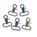 Rainbow Iridescent Snap Hook 1.50", 38 mm – 2 pieces