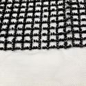 Tela Tulle de Encaje Bordada 65", Negro - 1 yarda