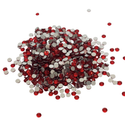 Flatbacks Rhinestones SS12, Siam Claro - 1440 piezas