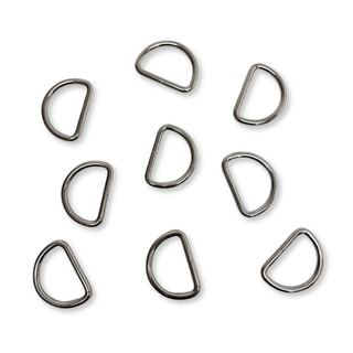 D Ring Plateado 1 ½", 38 mm – 2 piezas