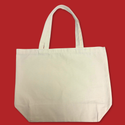 Canvas Tote Bag - 100% Cotton, Size 14"x16"