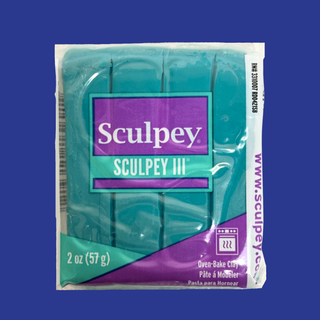 Arcilla Polimérica Sculpey III, Teal, 1 pieza
