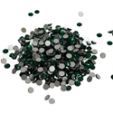 Flatbacks Rhinestones SS20, Esmeralda - 1440 piezas