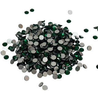 Flatbacks Rhinestones SS20, Esmeralda - 1440 piezas