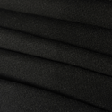Tela Tricot Adherible 60”, 100% Poliéster, Negro - 1 yarda
