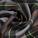 Tela Cuadros Escolares - Verde Amarillo Gris, 60" Wide