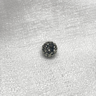 Pave Beads Gris - 10mm