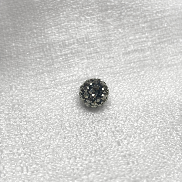 Pave Beads Gris - 10mm