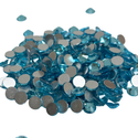 Flatbacks Rhinestones SS30, Aquamarino - 288 piezas