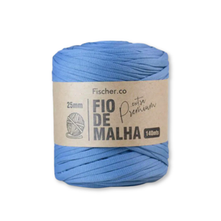 Fio de Malha Extra Premium Fisher.co, 25 mm - Azul Mar