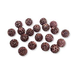 Pave Beads Blush - 10mm
