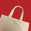 Canvas Tote Bag - 100% Cotton, Size 14"x16"