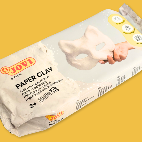 Paper Clay Jovi 6 oz, Papier-Mâché Paste, 1 piece - White