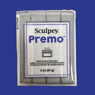 Arcilla Polimérica Premo, Plateado, 1 pieza