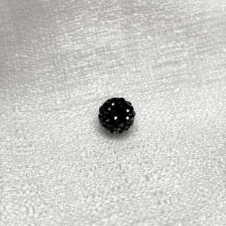 Pave Beads Negro - 10mm