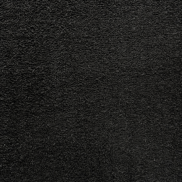 Tela Toalla 54", Negro - 1 yarda
