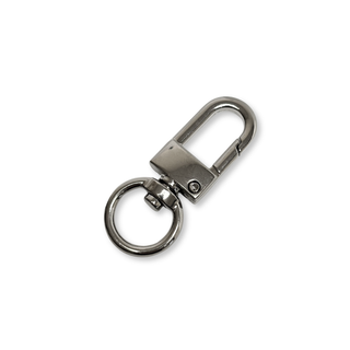 Snap Hook Silver ½", 13mm – 2 pieces