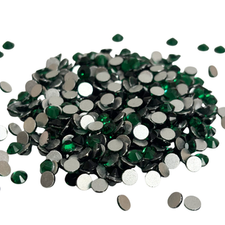 Flatbacks Rhinestones SS20, Esmeralda - 1440 piezas