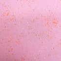 Tela Estampada de 100% Algodón 44" Speckled, Rosado- 1 yarda