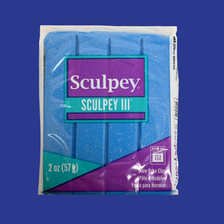 Arcilla Polimérica Sculpey III, Azul Brillante, 1 pieza
