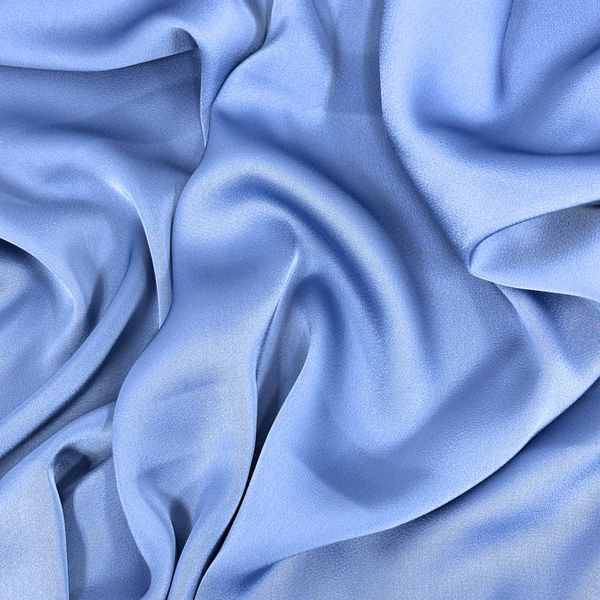 Tela Georgette 8070 60", Medium Blue - 1 yarda