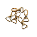Snap Hook Gilt ½", 16 mm – 2 pieces