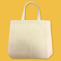 Canvas Tote Bag - 100% Cotton, Size 14"x16"
