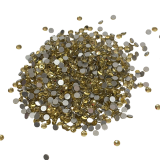 Flatbacks Rhinestones SS12, Topaz Claro - 1440 piezas