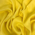 Rayon Challis Fabric 60", Yellow - 1 yard