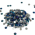 Flatbacks Rhinestones SS30, Jet AB - 288 piezas