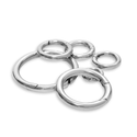 Spring Ring Clasp, Sterling Silver, 9 mm – 1 Piece