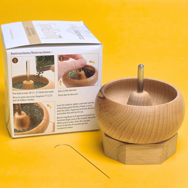 Bead Spinner Mini Spin & String - Herramienta para ensartar beads
