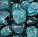 Bead de Acrílico Azul Teal  - Aprox. 24mm