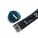 Bead de Acrílico Azul Teal  - Aprox. 24mm
