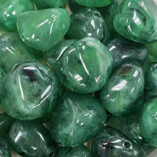 Bead de Acrílico Verde - Aprox. 24mm