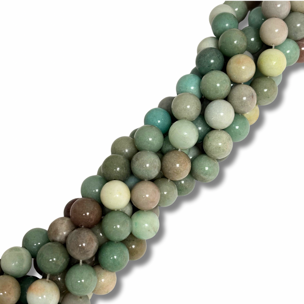 Cuentas Redondas Amazonita - 12mm
