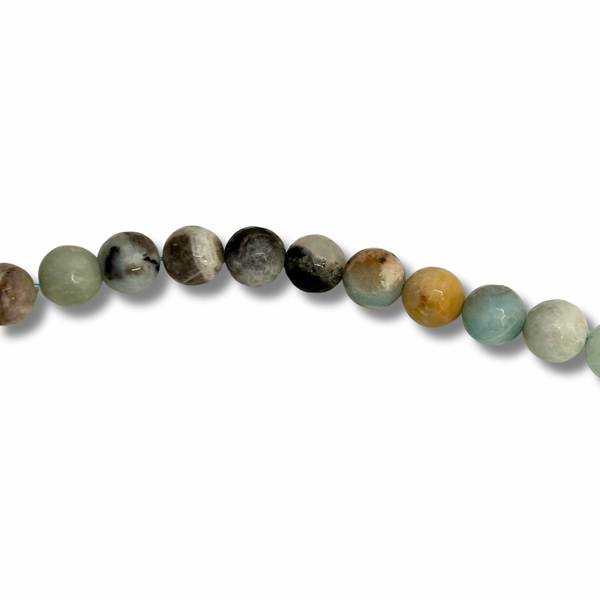 Cuentas Facetadas Amazonita - 10mm