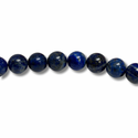 Cuentas Redondas de Lapislázuli- 12mm