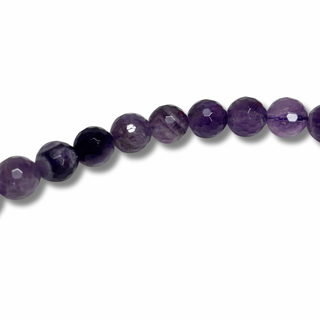 Cuentas Facetadas de Amatista - 8mm