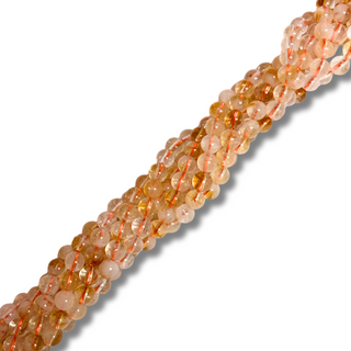 Cuentas Redondas de Citrina - 4mm