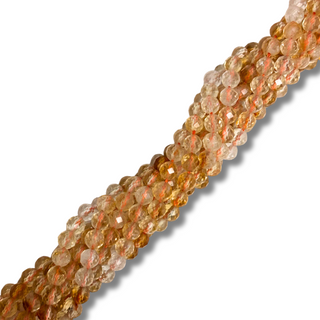 Cuentas Facetadas de Citrina - 5mm