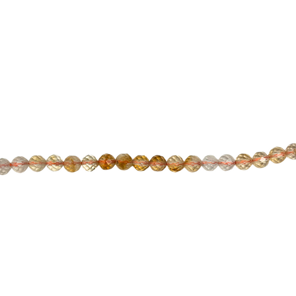 Cuentas Facetadas de Citrina - 5mm