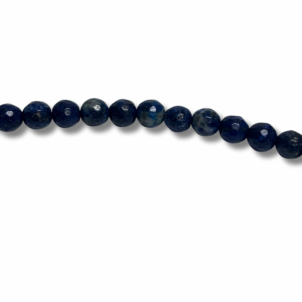 Faceted Lapis Lazuli Beads - 6mm