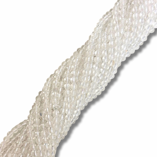 Cuentas Redondas Cuarzo de Cristal - 4mm