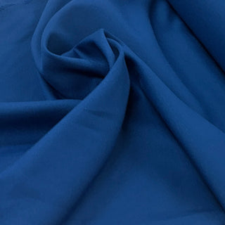 Georgette Fabric, 45" Wide- 100% Polyester, Cobalt Blue